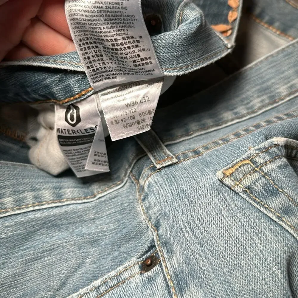 Levi’s 559 Relaxed Straight Jeans - 36x32
